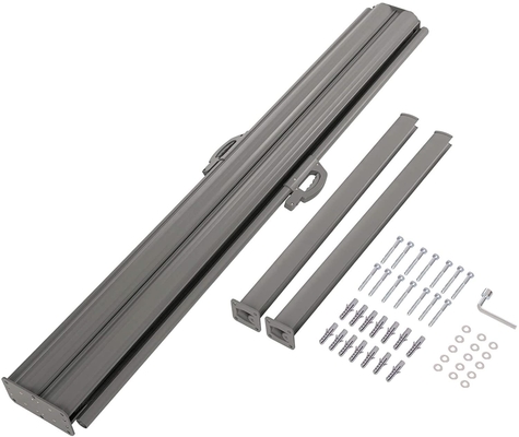Doppelrückziehbare Patio-Seiten-Tawel mit manueller Bedienung aus Polyestermaterial