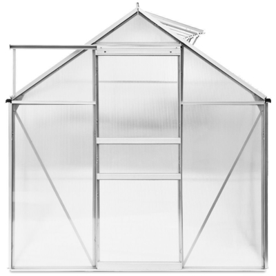 Nicht beschichtete Rahmenveredelung 6ft X 8ft Großer Garten Gewächshaus für den Außengartenbau