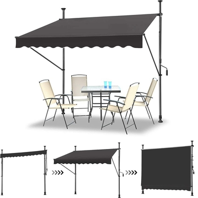 QF-CW Höhenverstellbares Sonnenlicht 150/250/300 cm Breite 300*120cm