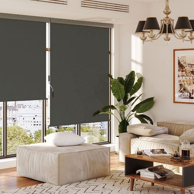 UV-Schutz-Tropfenmarkise mit Handdrehkästchen für Balkon- und Terrassenvertikalmarkise