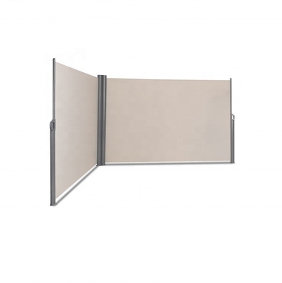 160*600cm Doppelrückziehbare vertikale Windschutzscheibe mit Aluminiumrahmen