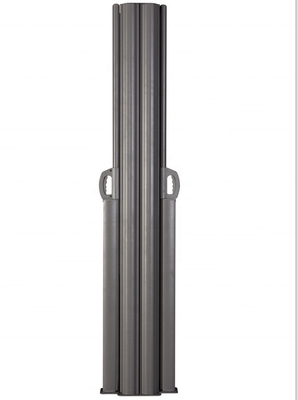 160*600cm Doppelrückziehbare vertikale Windschutzscheibe mit Aluminiumrahmen