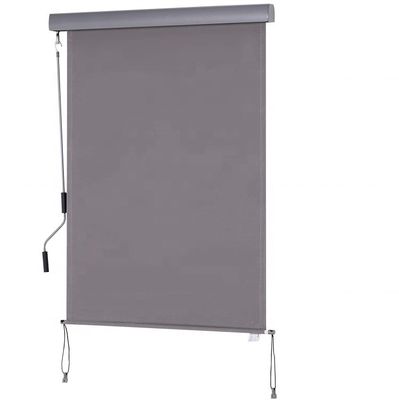 1.6m*2.5m Polyester Segelmaterial Rückziehbare wasserdichte Sonnenschirm Tropfen vertikale Markise