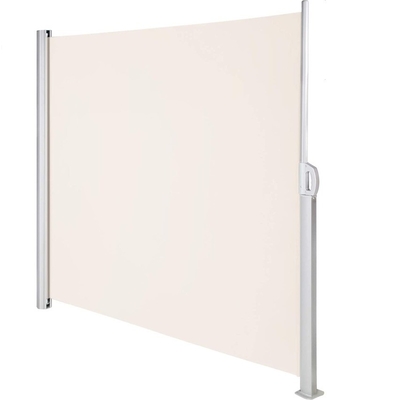 Außen-Rückziehbare Seitenmarkise 63x118 Zoll mit manueller Bedienung 100% Polyester