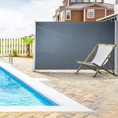 Rückziehbares Aluminiumgehäuse und Stütze für 160*300cm Polyestergewebe