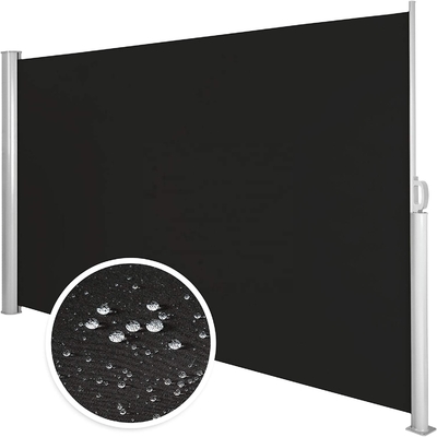 Erweiterbare Aluminiumpatio-Seiten-Schirm-Tawning für Garten-Privatsphäre-Teiler 300cm Länge