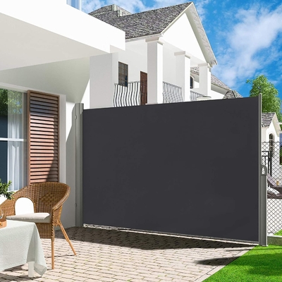 180x300 cm Rückziehbarer Seitenschutz für Terrasse Garten Terrasse Sonnen- und wasserdicht