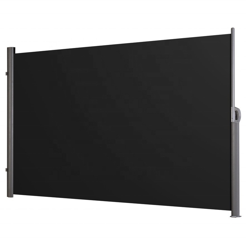Beige Side Marquis Erweiterbar 160/180/200x300 cm für Balkon Terrasse Garten Opaque Side Roller Blind Scheinwand