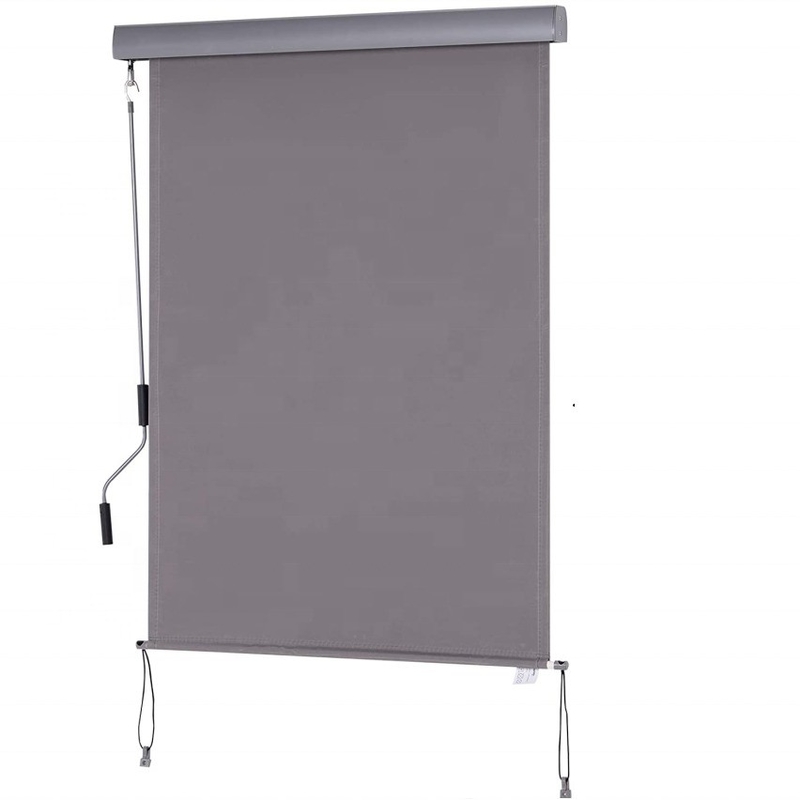 Außen-Rollerblind-Schirm-Schatten mit Pulverbeschichtung Segelveredelung 160*250cm
