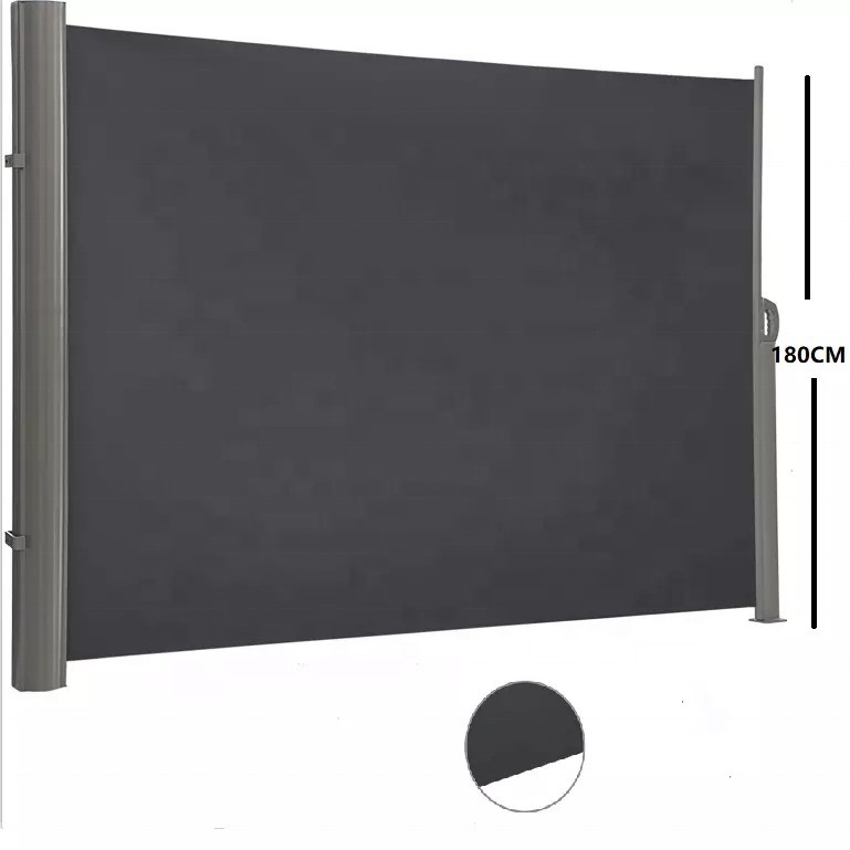 Rückziehbares Aluminiumgehäuse und Stütze für 160*300cm Polyestergewebe